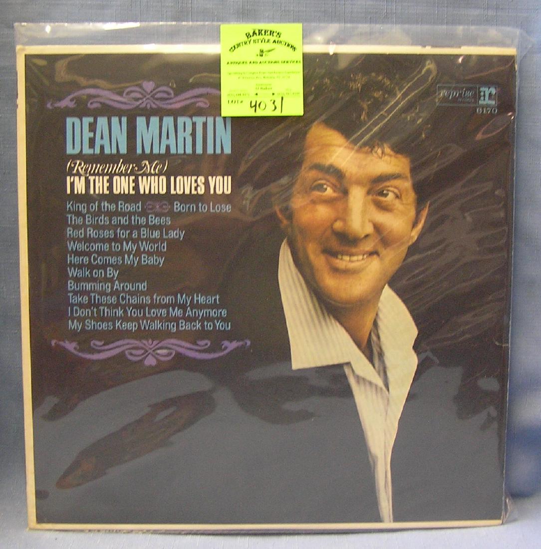 Vintage Dean Martin record album: Vintage Dean Martin record album very good plus condition est. value $30.00-$35.00
