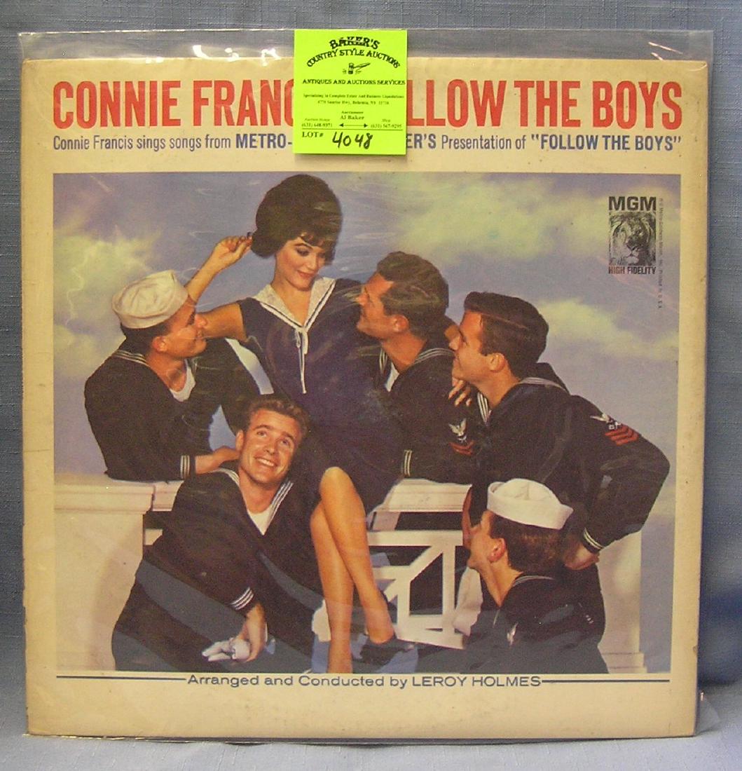 Vintage Connie Francis record album: Vintage Connie Francis record album very good condition est. value $25.00-$30.00