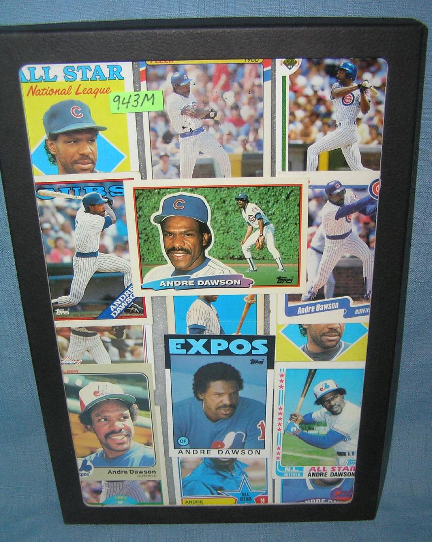 Vintage Andre Dawson all star baseball cards: Collection of vintage Andre Dawson all star baseball cards est. value $25.00-$30.00