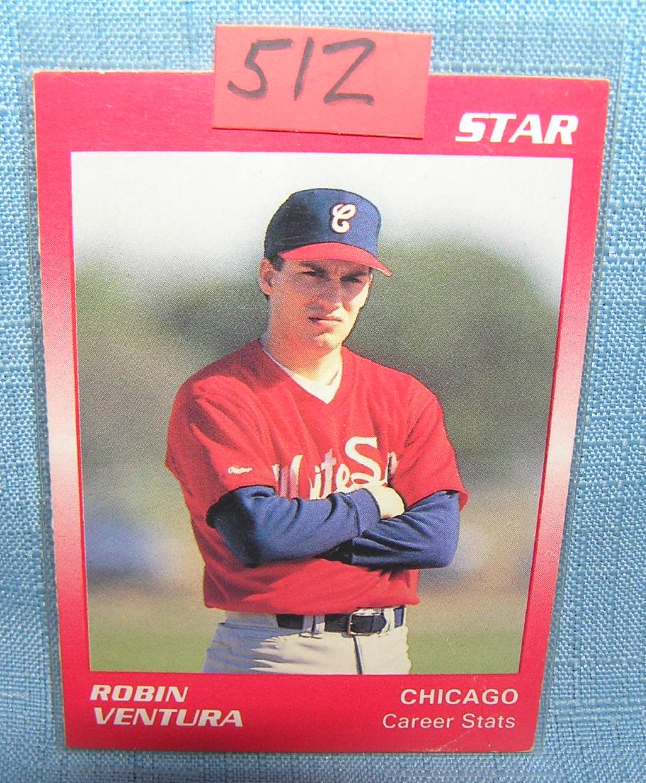 Robin Ventura rookie baseball card