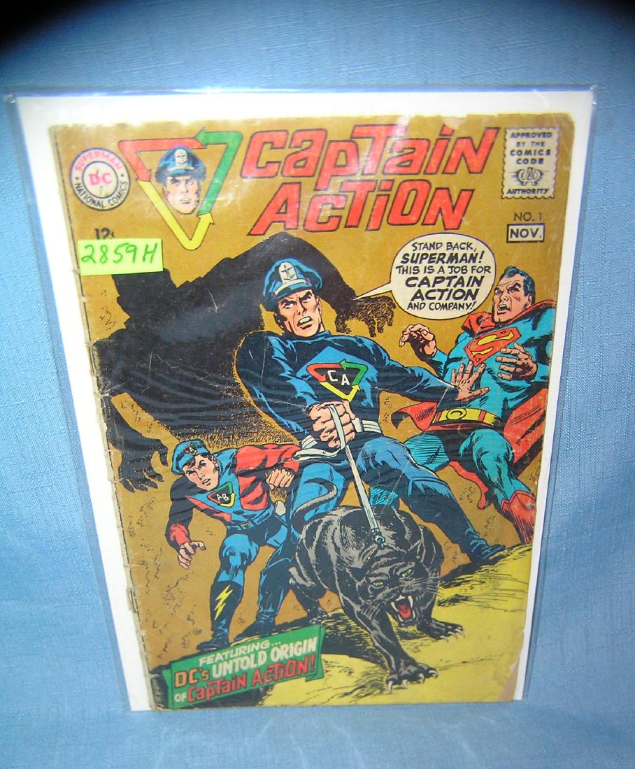 Captain Action first edition comic book