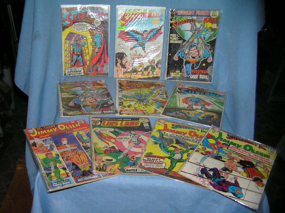 Superman and friends vintage comic books: Collection of Superman and friends vintage comic books est. value $100.00-$125.00