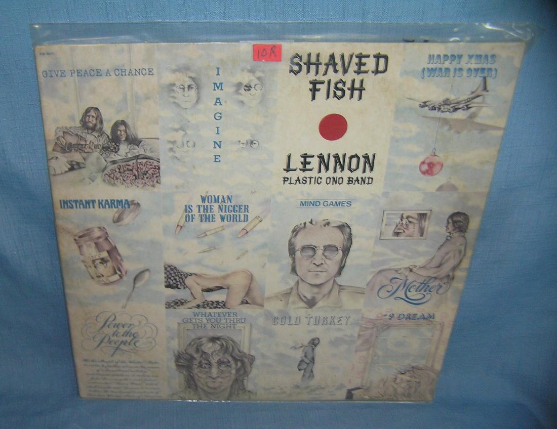Shaved Fish John Lennon and the Plastic Ono Band: Shaved Fish John Lennon and the Plastic Ono Band near mint est. value $40.00-$50.00