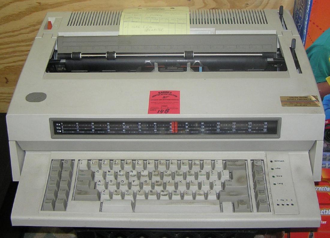 IBM wheel writer 6 series 2 electric typewriter: IBM wheel writer 6 series 2 electric typewriter est. value $350.00-$400.00