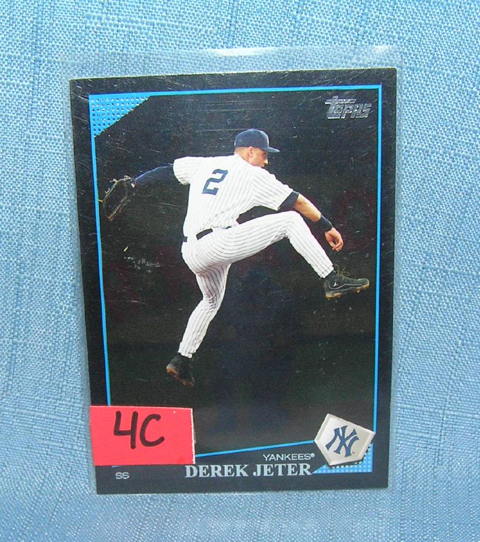 Vintage Derek Jeter all star baseball card: Vintage Derek Jeter all star baseball card est. value $25.00-$30.00