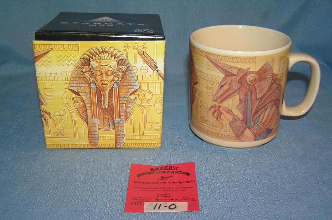 Star Gate collectible mug: Star Gate collectible mug by Applause est. value $15.00-$20.00