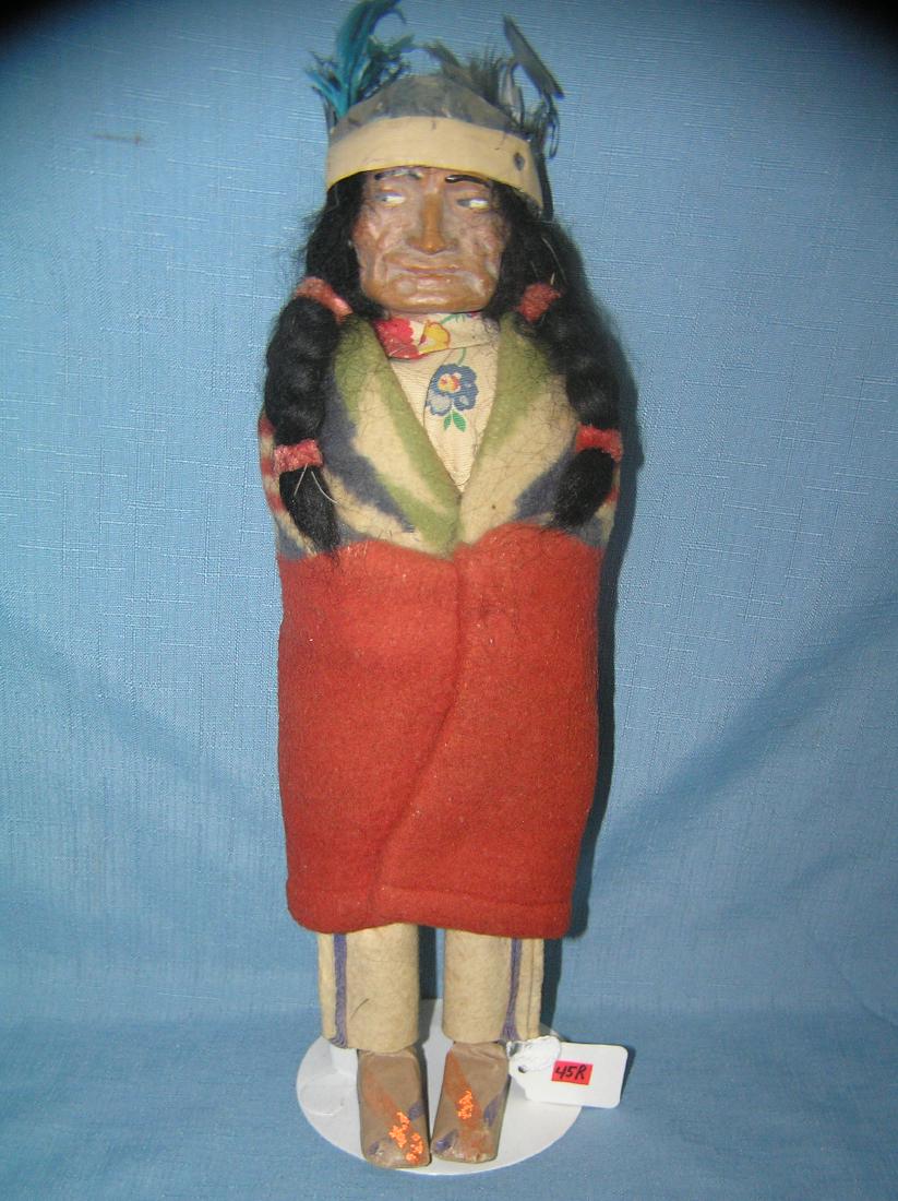 indian chief doll