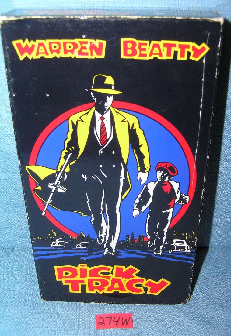 Vintage Dick Tracy VHS movie video: Vintage Dick Tracy VHS movie video starring Warren Beatty and Madonna est. value $15.00-$20.00