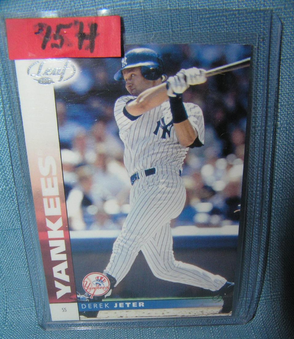 Vintage Derek Jeter all star baseball card: Vintage Derek Jeter all star baseball card est. value $25.00-$30.00