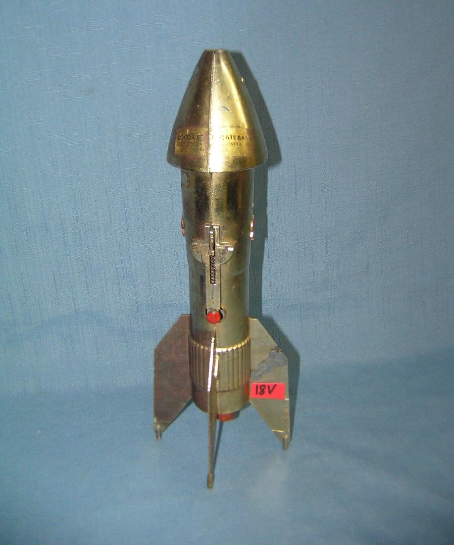 rocket ship mechanical bank