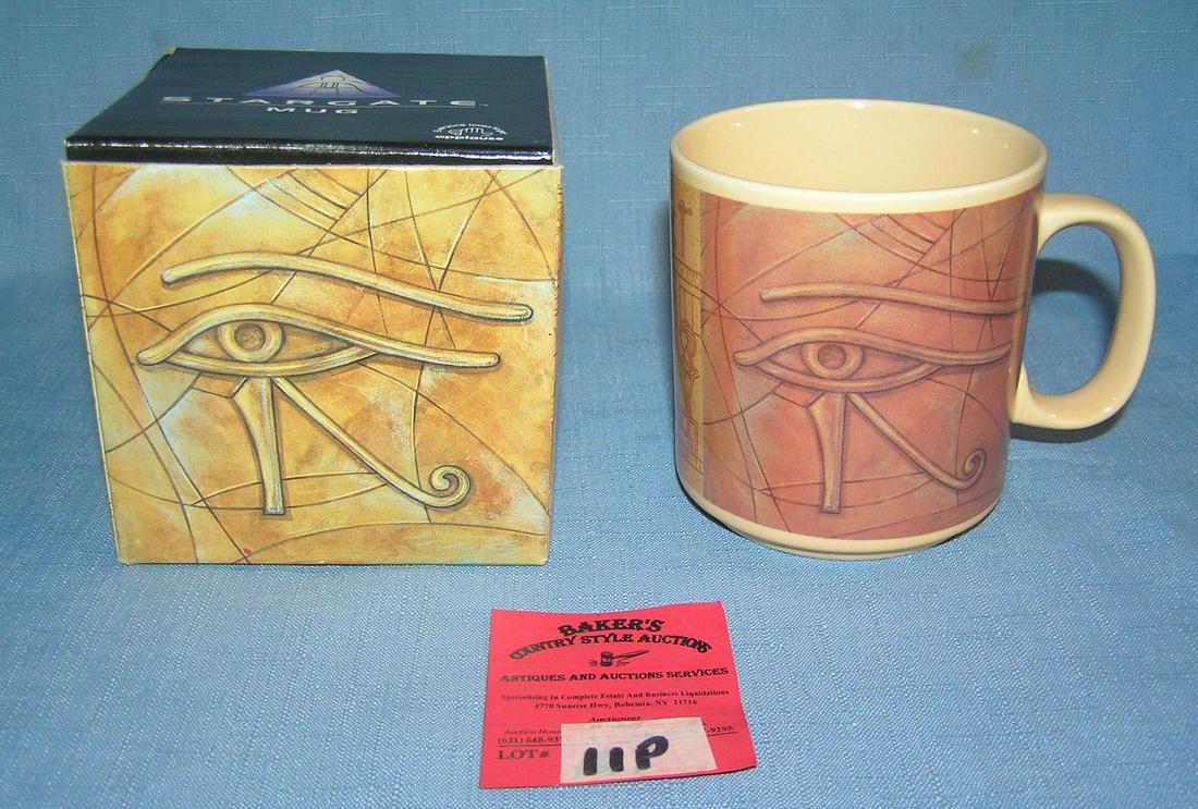 Star Gate collectible mug: Star Gate collectible mug by Applause est. value $15.00-$20.00