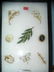 Collection of vintage costume jewelry pins