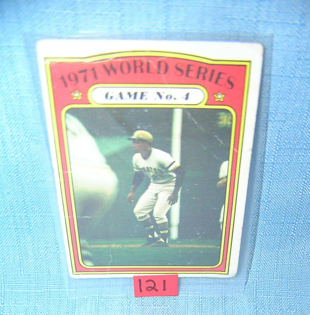 Early Roberto Clemente all star baseball card: Early Roberto Clemente all star baseball card est. value $40.00-$50.00