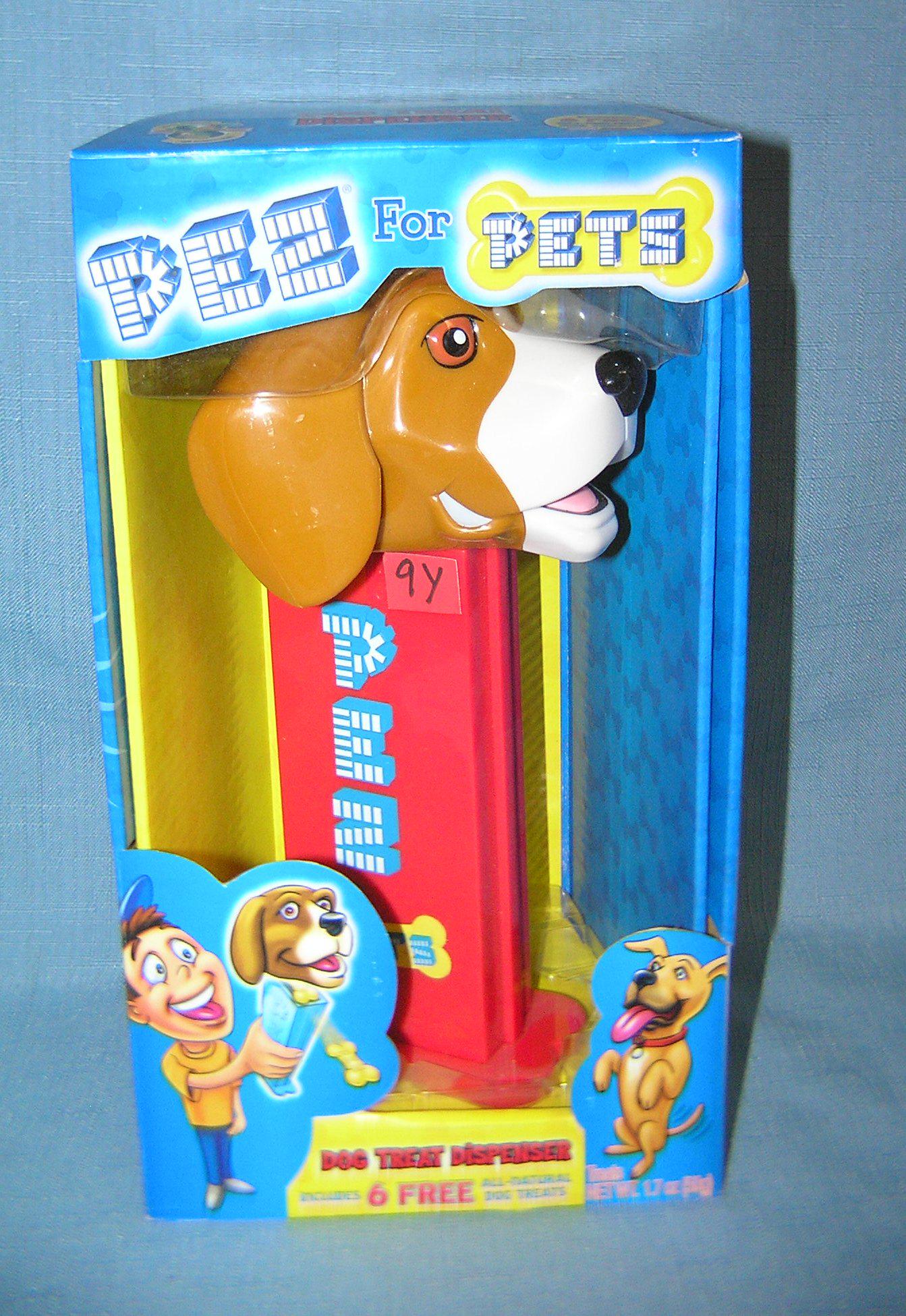 PEZ for pets over sized dog treat dispenser: PEZ for pets over sized dog treat dispenser with original box est. value $35.00-$45.00