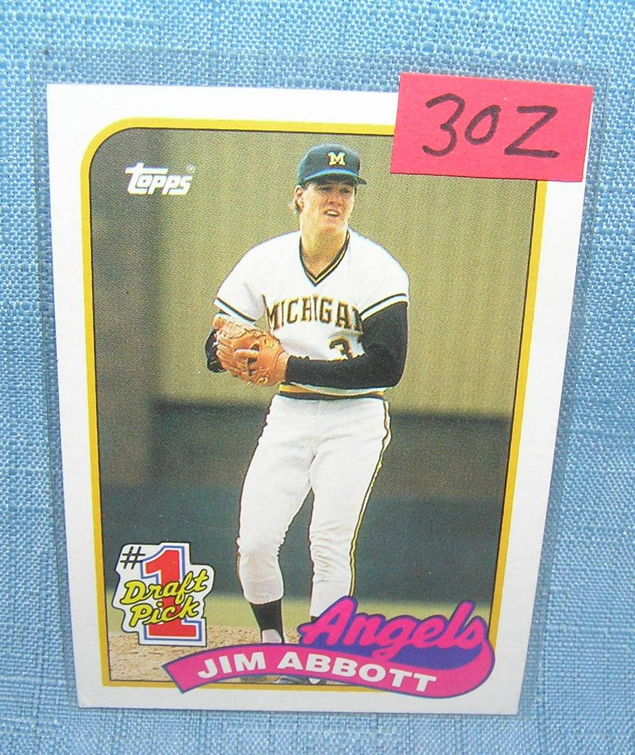 jim abbott jersey