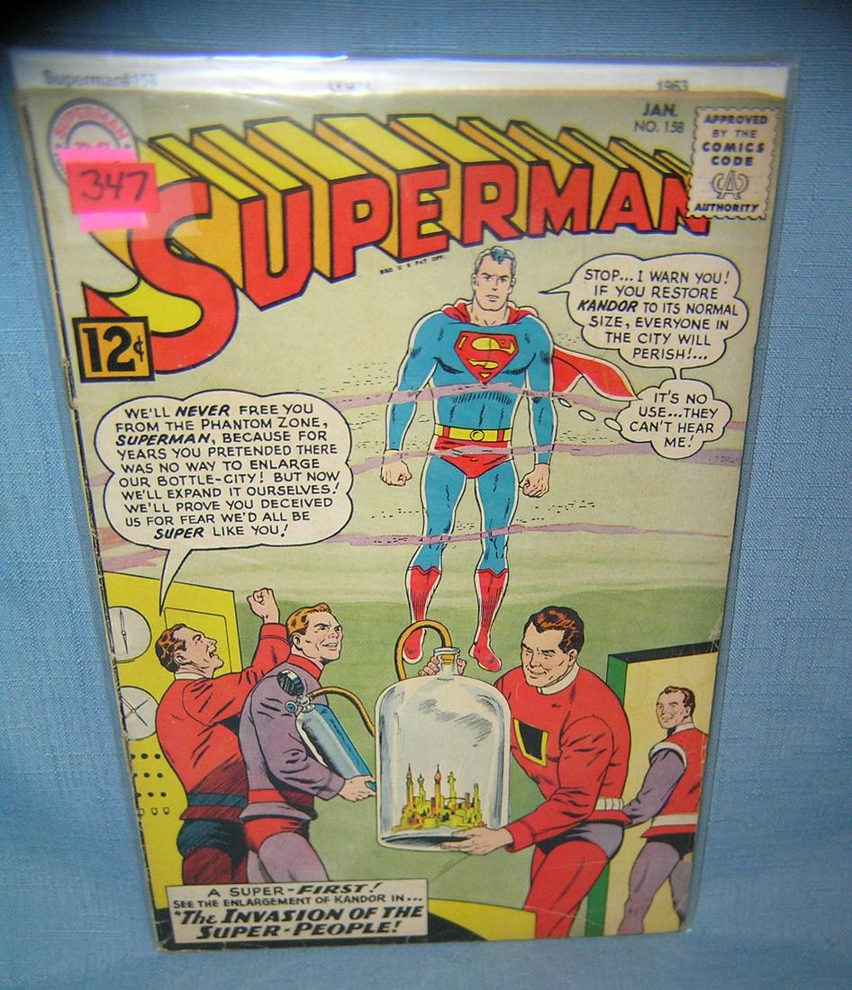 Early Superman comic book: Early Superman comic book est. value $50.00-$60.00