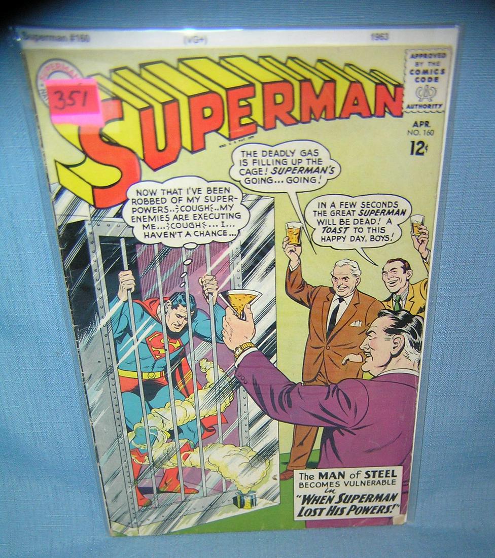 Early Superman comic book: Early Superman comic book est. value $40.00-$50.00