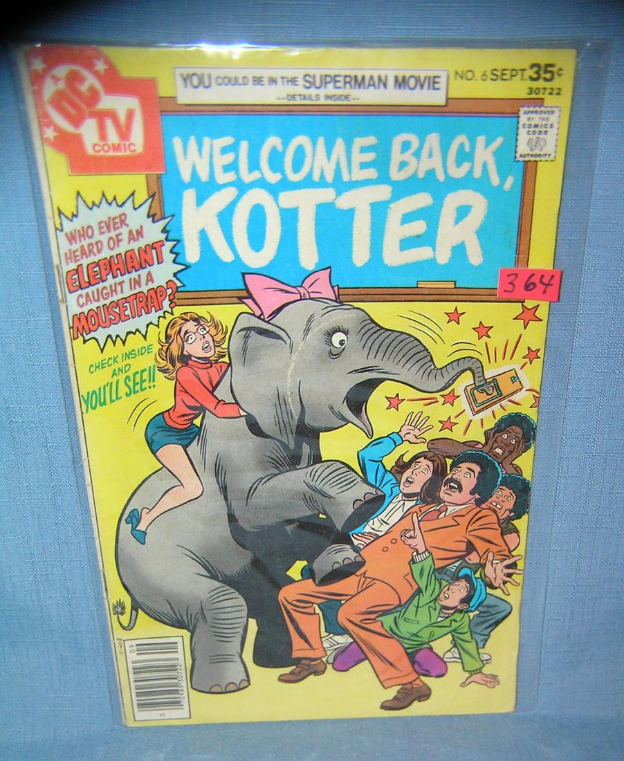 Vintage Welcome back Kotter comic book: Vintage Welcome back Kotter comic book est. value $25.00-$30.00