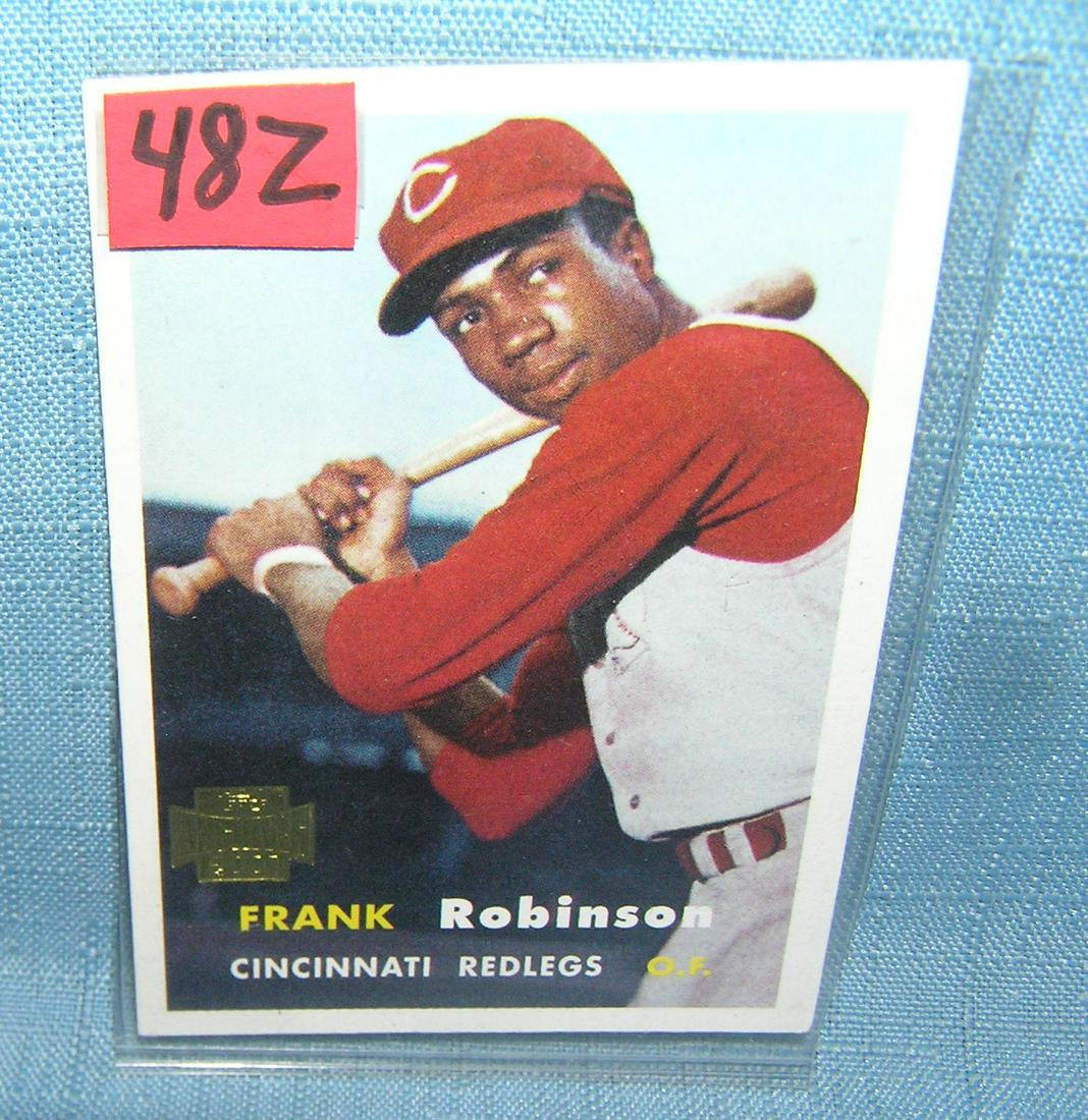 Frank Robinson Topps archives baseball card: Frank Robinson Topps archives baseball card est. value $25.00-$30.00