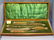 Antique Sheffield bone handled carving set