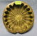 Heavy solid brass Trench Art ash tray WWII