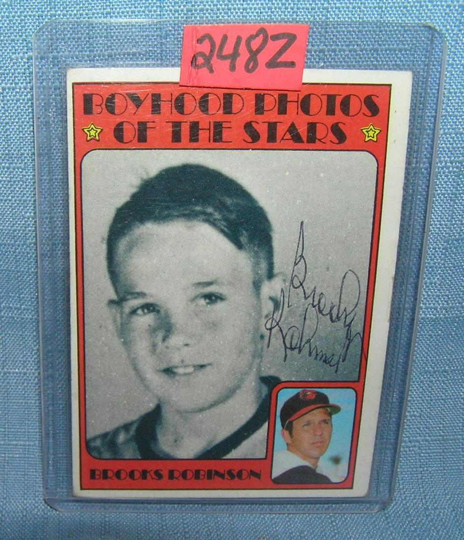 Brooks Robinson all star baseball card: Brooks Robinson all star baseball card