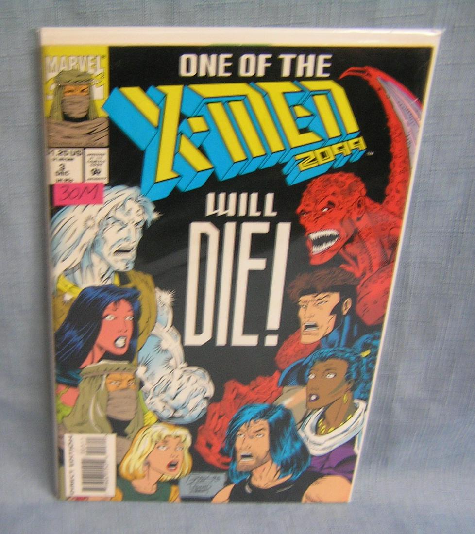 Vintage Xmen comic book: Vintage Xmen comic book titled One of Them Will Die mint old dealer store stock never distributed est. value $30.00-$35.00