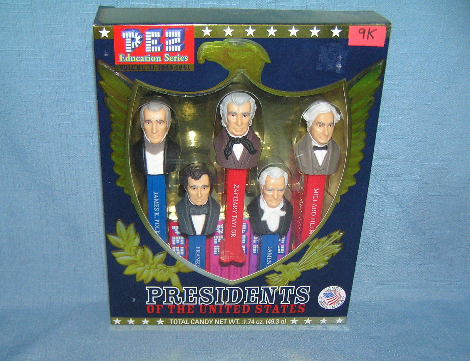 PEZ Presidents of the US collection: PEZ Presidents of the US collection mint with original box est. value $40.00-$50.00