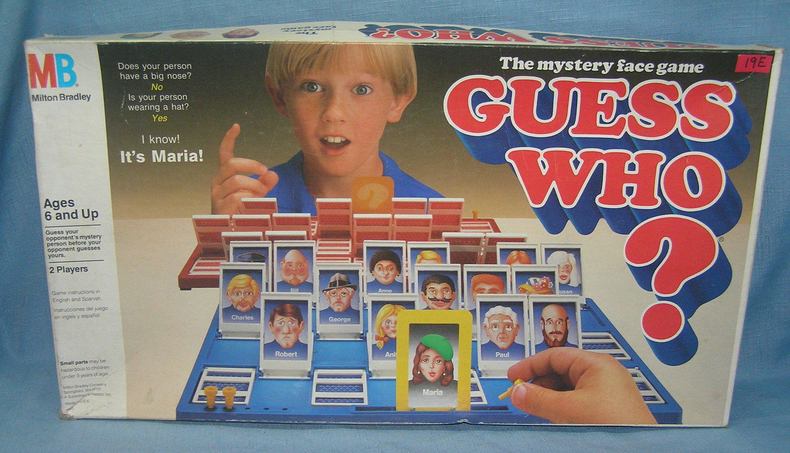 Vintage Guess Who? Game: Vintage Guess Who? Game est. value $20.00-$25.00