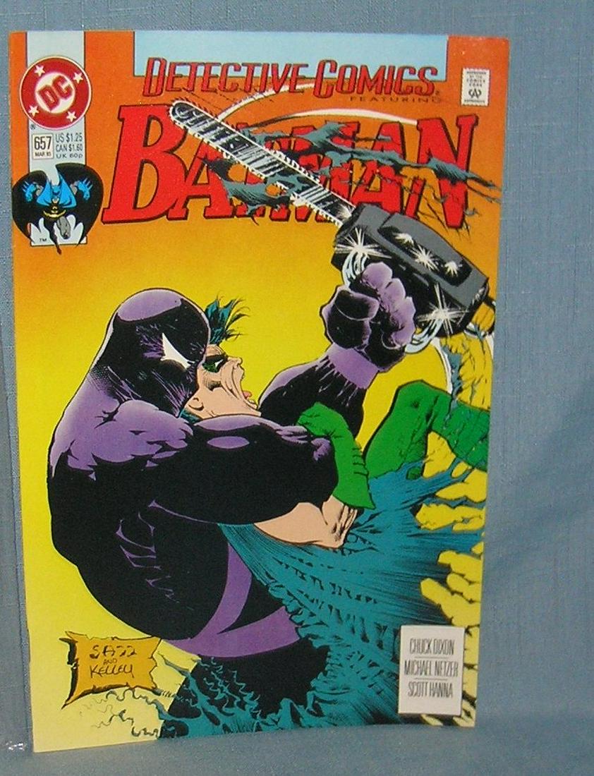 Vintage Batman comic book: Vintage Batman comic book mint old dealer store stock never distributed est. value $30.00-$35.00