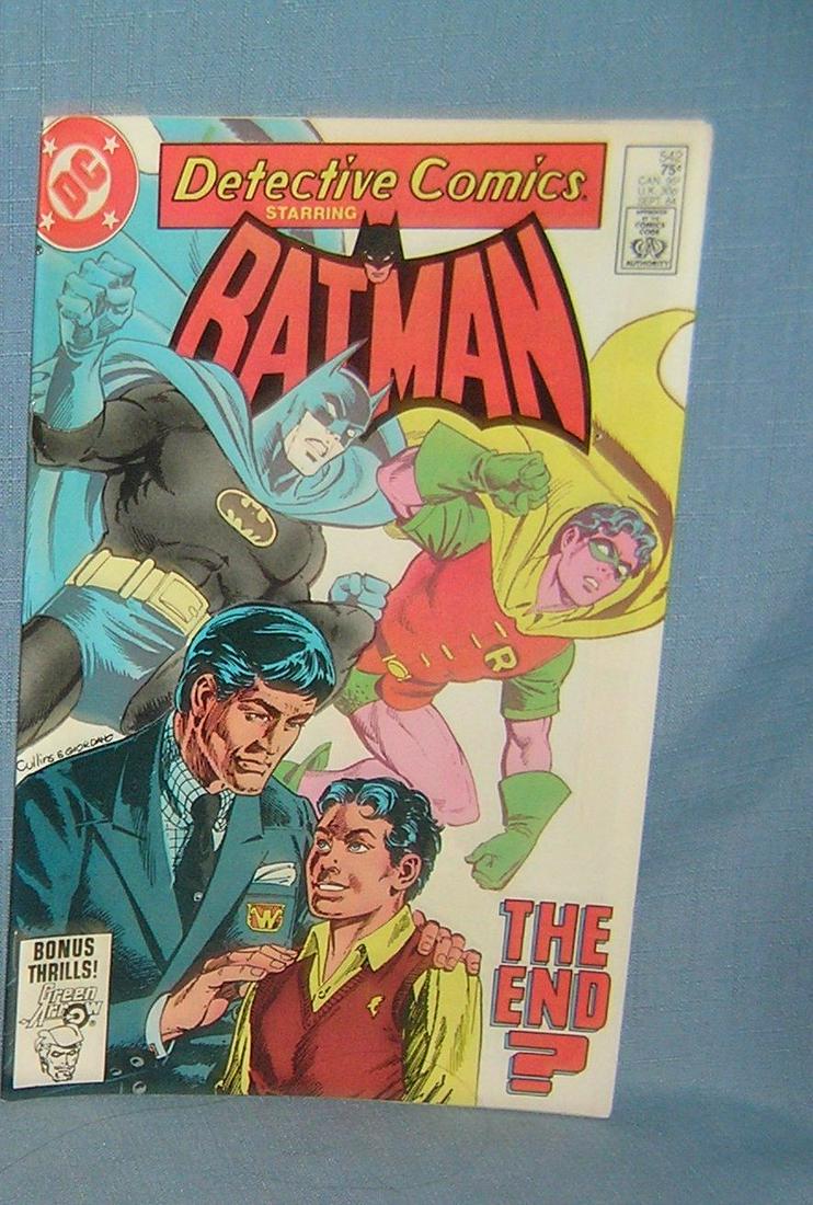 Vintage Batman comic book: Vintage Batman comic book mint old dealer store stock never distributed est. value $30.00-$35.00