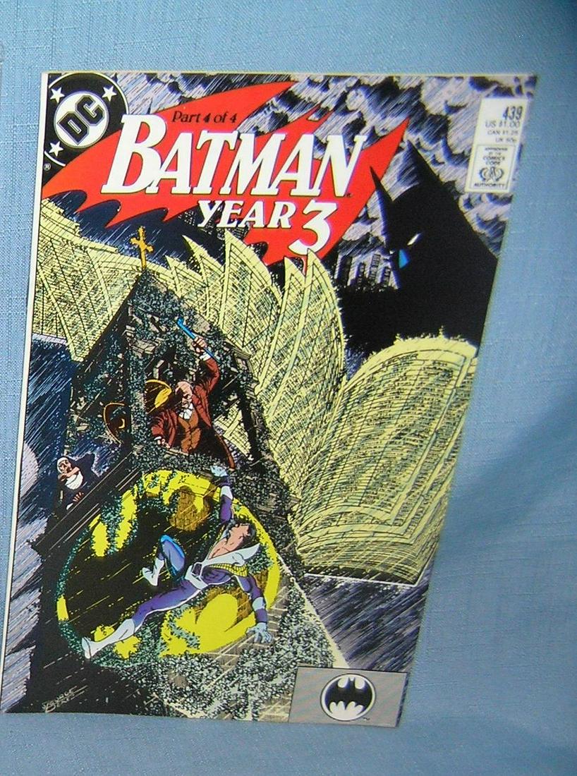 Vintage Batman comic book: Vintage Batman comic book mint old dealer store stock never distributed est. value $30.00-$35.00