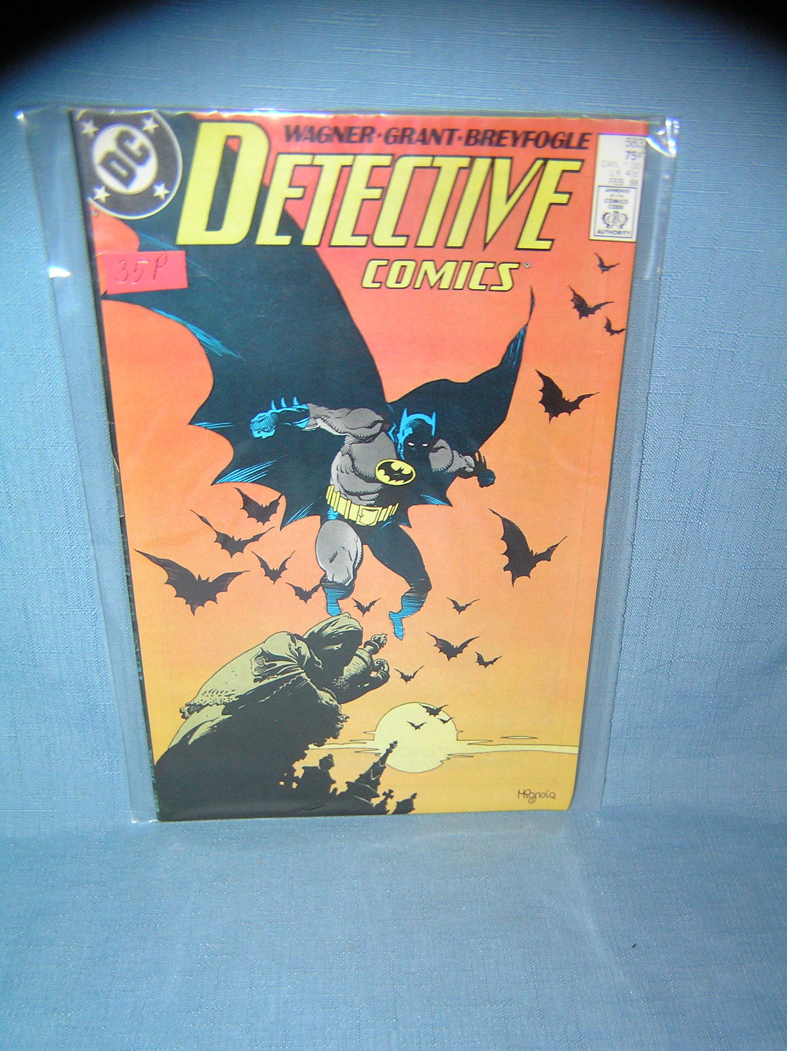 Vintage Batman comic book: Vintage Batman comic book mint old dealer store stock never distributed est. value $25.00-$30.00