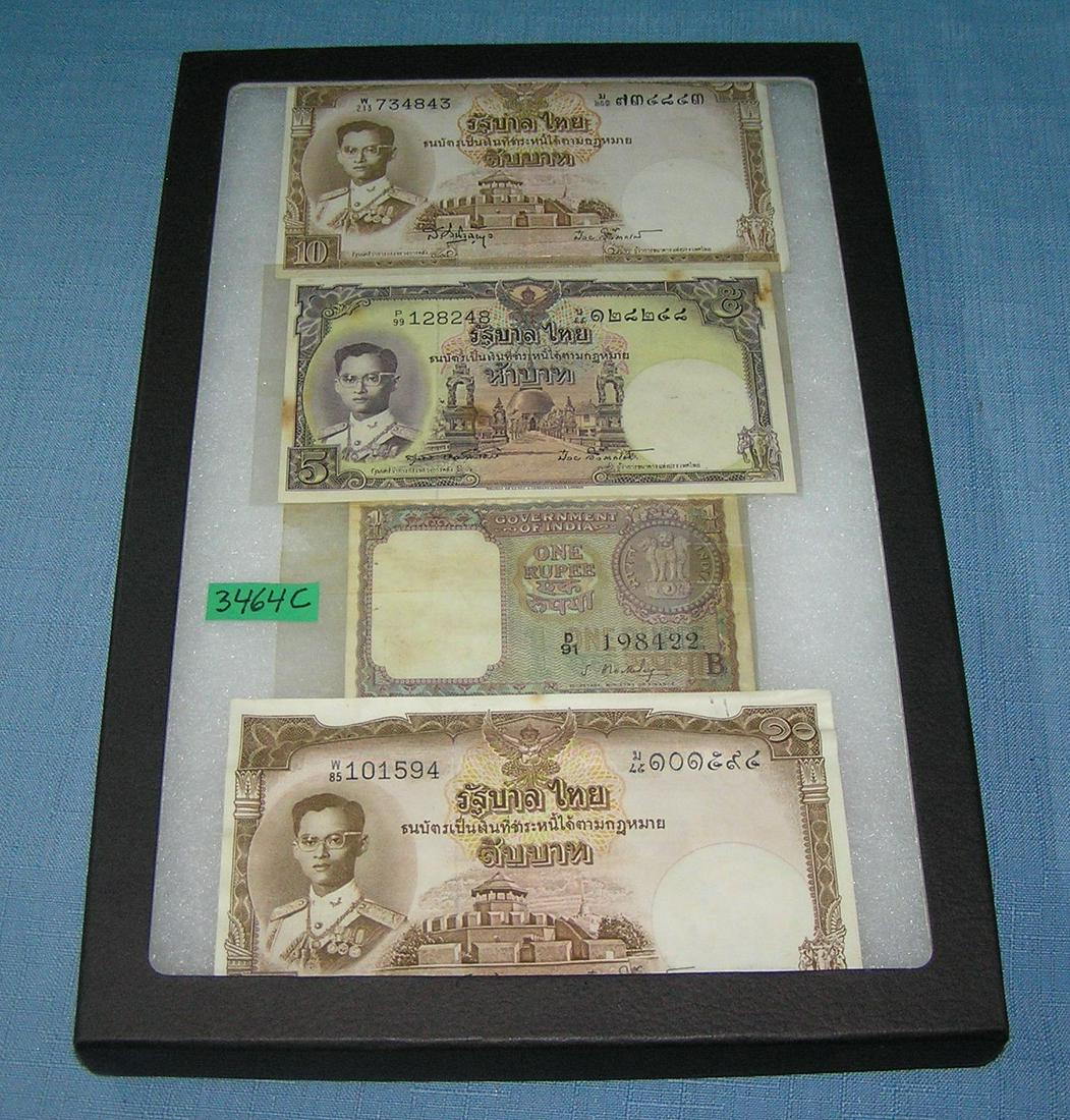 Group of vintage World currency: Group of vintage World currency est. value $75.00-$80.00