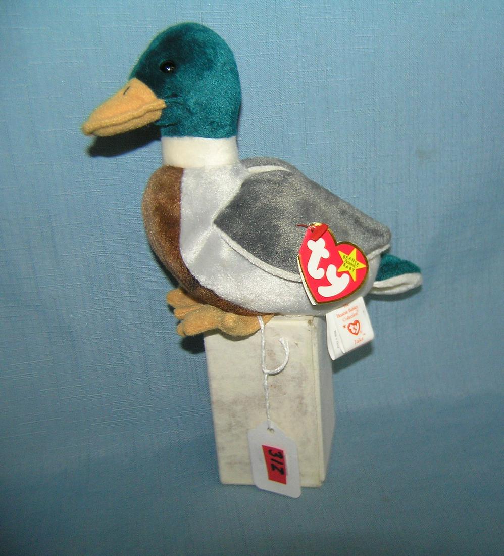 Vintage Jake Beanie Baby duck: Vintage Jake Beanie Baby duck est. value $25.00-$30.00