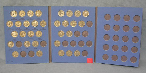Jefferson nickel collection 1960's to 1980's: Jefferson nickel collection 1960's to 1980's, great starter set many in AU condition est. value $35.00-$45.00