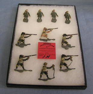 Collection of all hand painted toy soldiers: Collection of all hand painted toy soldiers est. value $225.00-$250.00