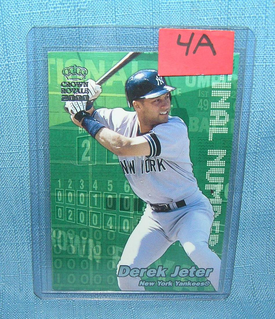 Vintage Derek Jeter all star baseball card: Vintage Derek Jeter all star baseball card est. value $25.00-$30.00