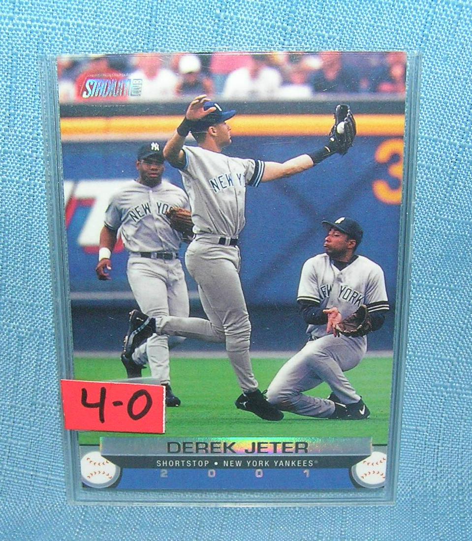 Vintage Derek Jeter all star baseball card: Vintage Derek Jeter all star baseball card est. value $25.00-$30.00