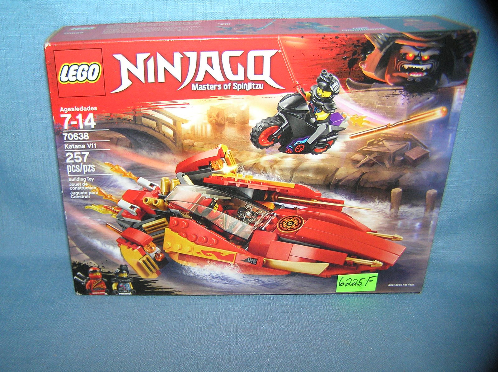 Lego Ninja Go racing play set: Lego Ninja Go racing play set est. value $30.00-$35.00