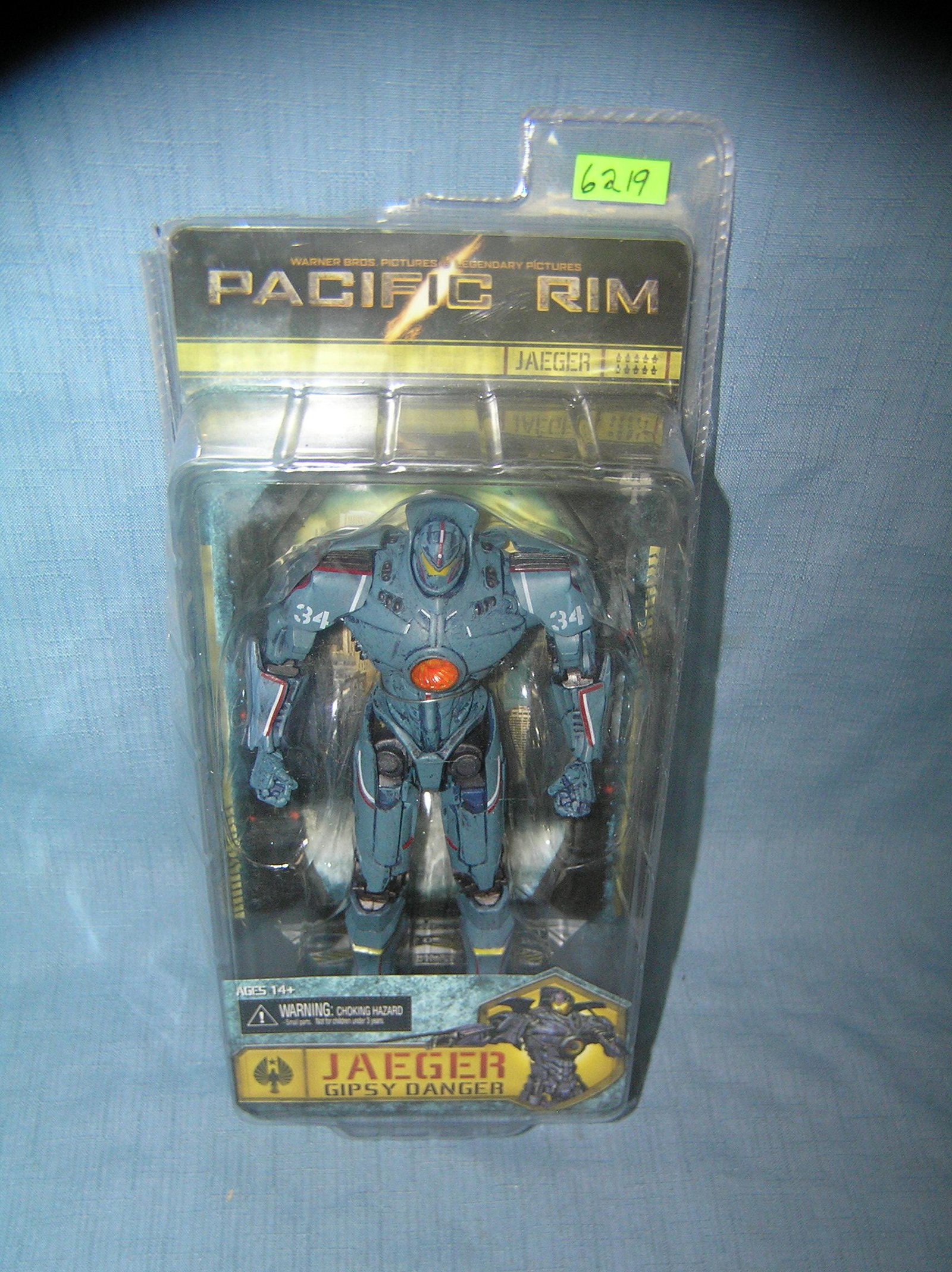Jaeger Gypsey Danger robotic toy: Jaeger Gypsey Danger robotic toy mint in package est. value $25.00-$30.00