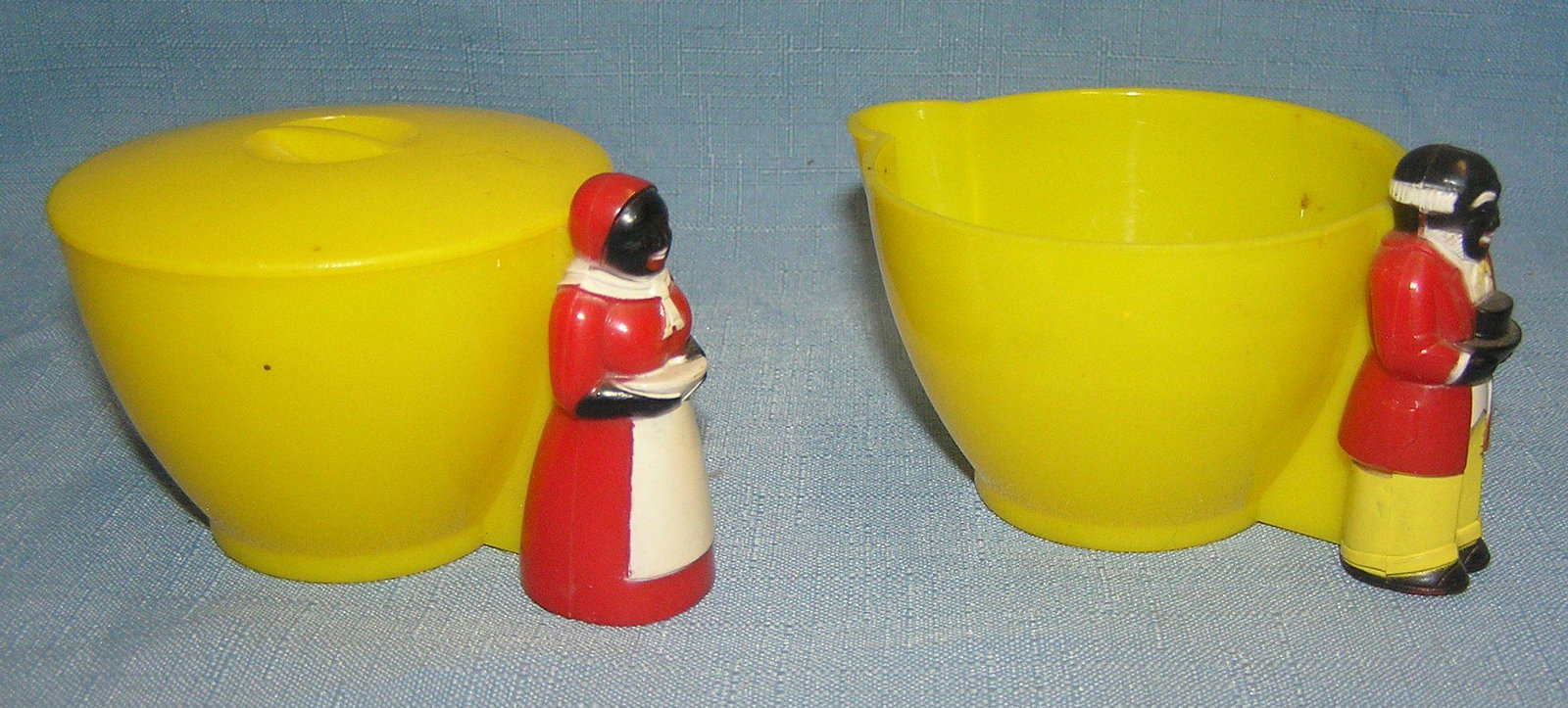 Aunt Jemima&Uncle Remus sugar&creamer set: Aunt Jemima and Uncle Remus sugar and creamer set est. value $100.00-$125.00