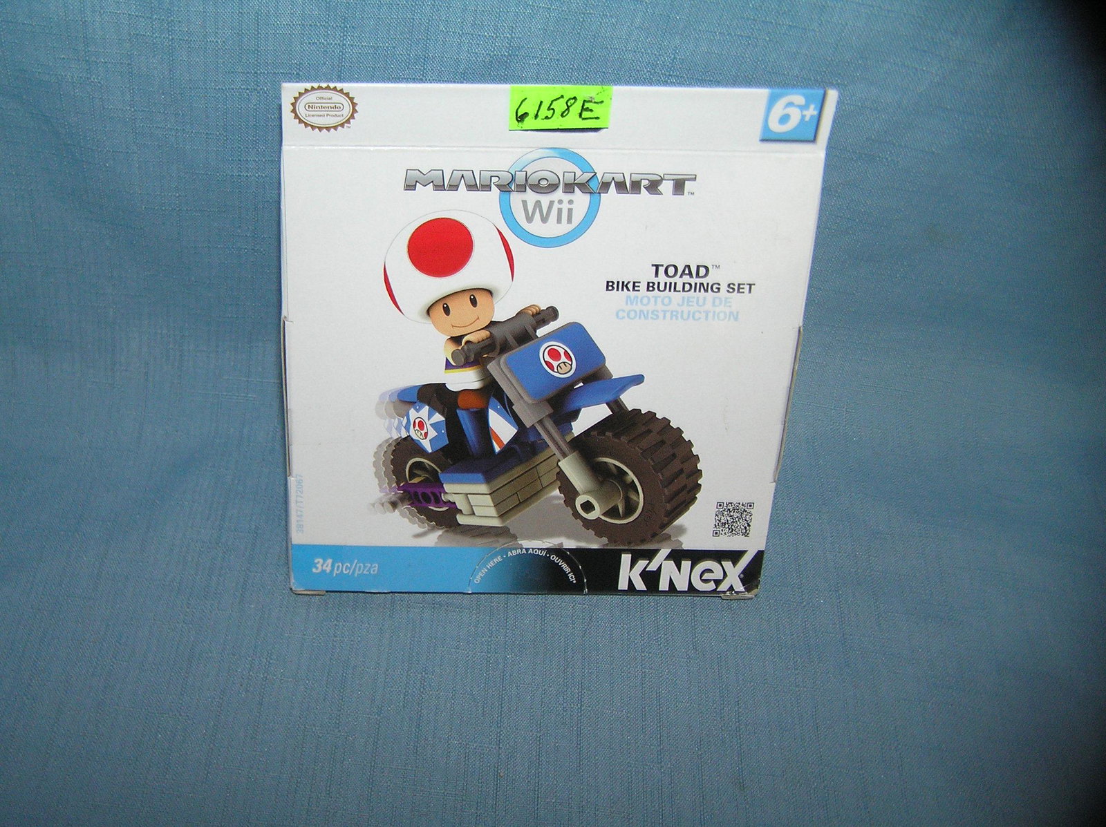 The Mario Kart Wii toad bike building set: The Mario Kart Wii toad bike building set est. value $25.00-$30.00