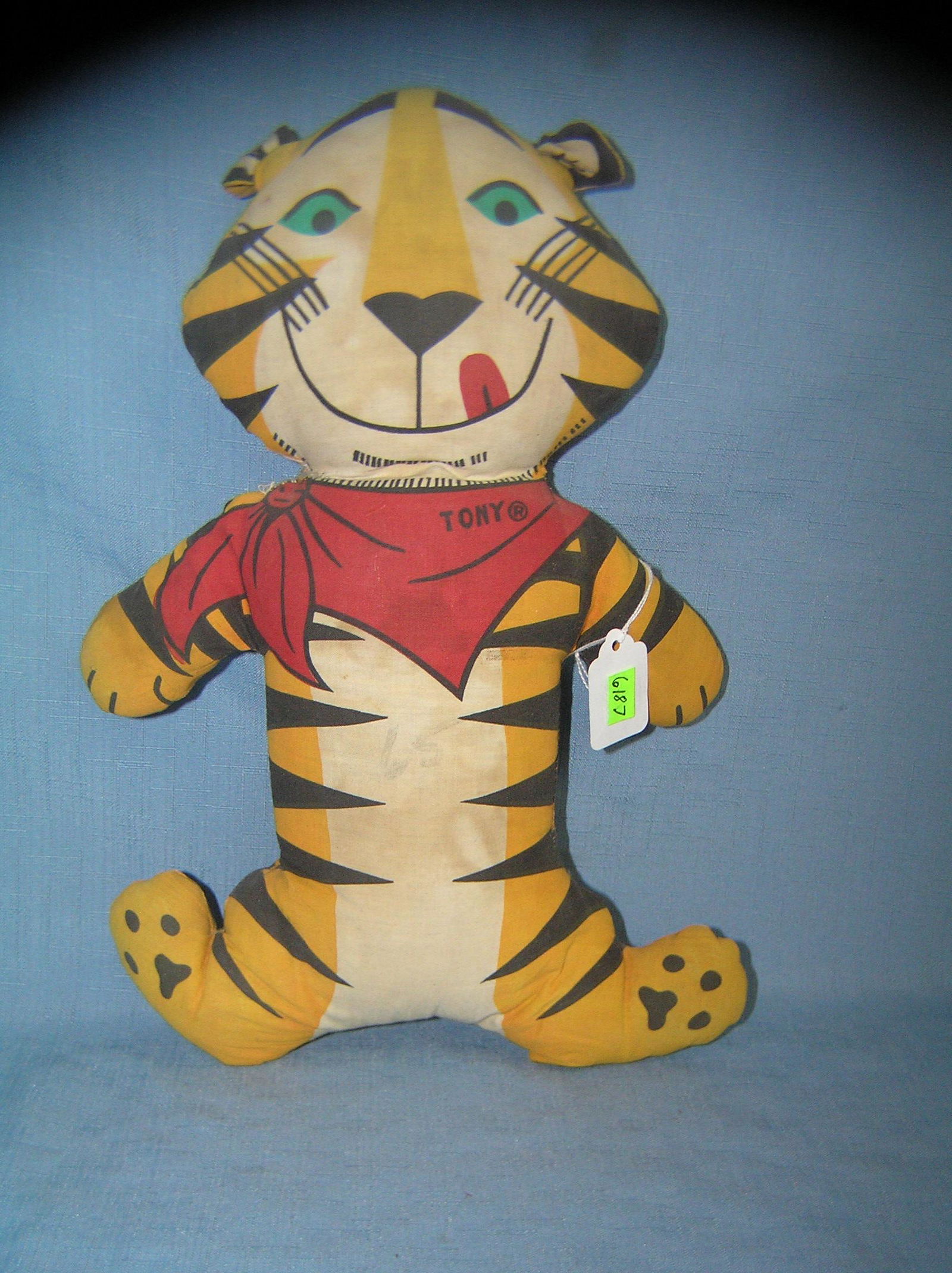 Early Kellogs Tony the Tiger character advertising doll: Early Kellogs Tony the Tiger character advertising doll est. value $30.00-$40.00