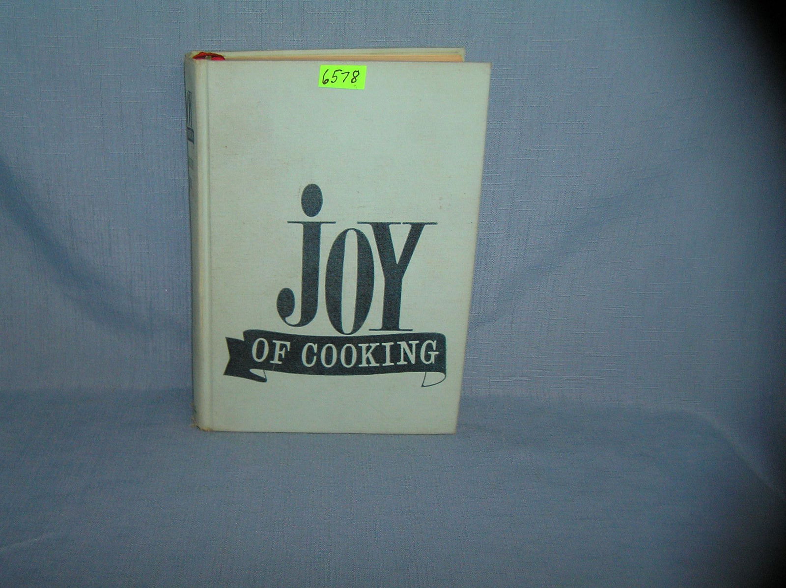 The Joy of Cooking vintage cookbook: The Joy of Cooking vintage cookbook, dated 1964 est. value $35.00-$40.00