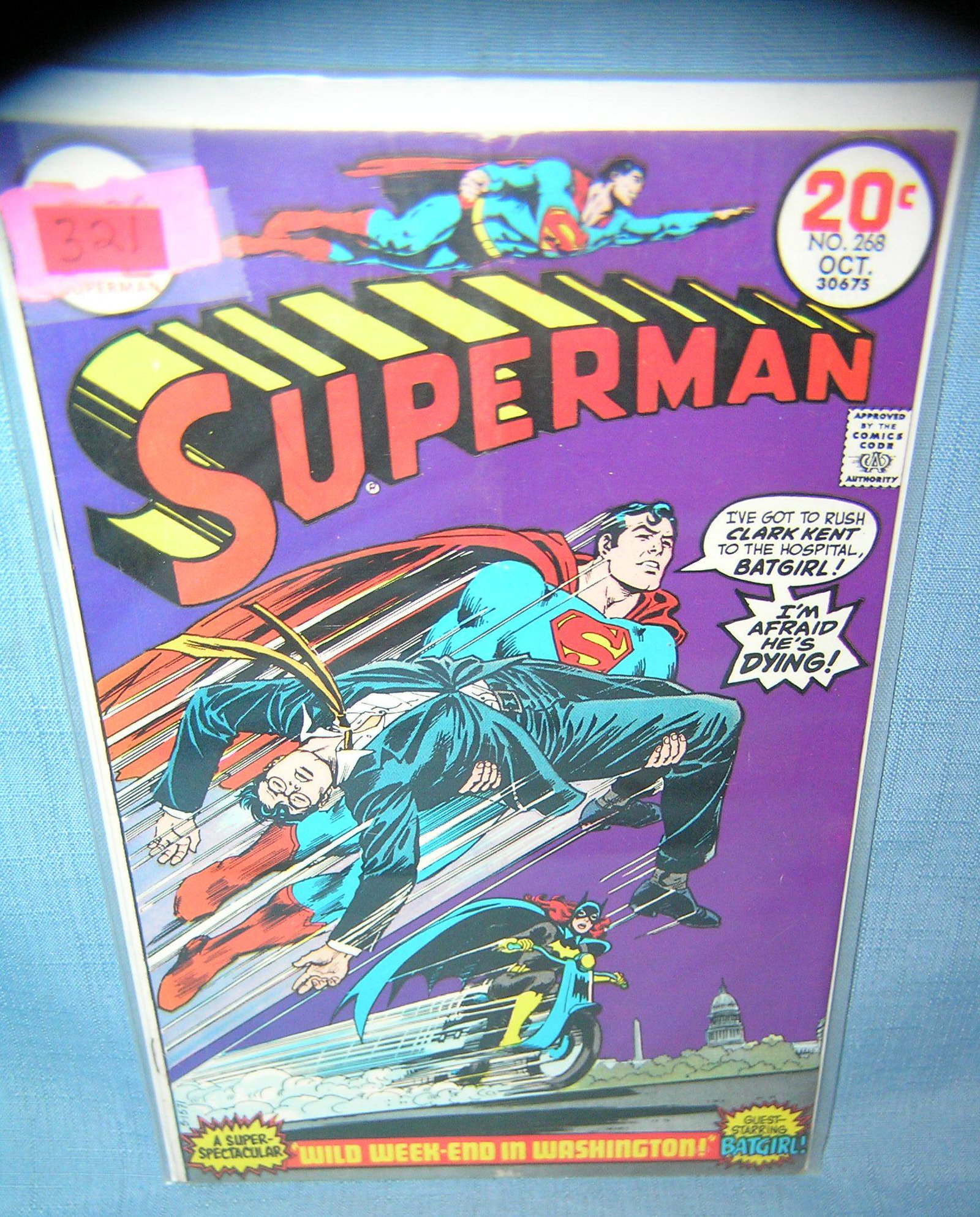 Early Superman comic book: Early Superman comic book