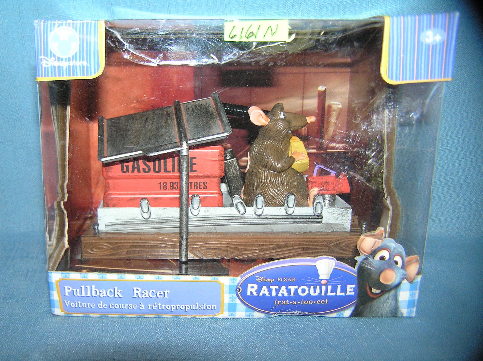 Disney's Ratatouille pull back racer: Disney's Ratatouille pull back racer est. value $25.00-$30.00
