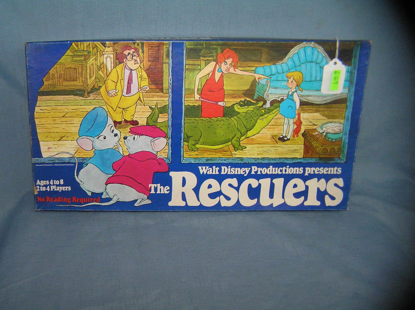 Walt Disney The Rescuers board game dated 1977: Walt Disney The Rescuers board game dated 1977 est. value $30.00-$35.00
