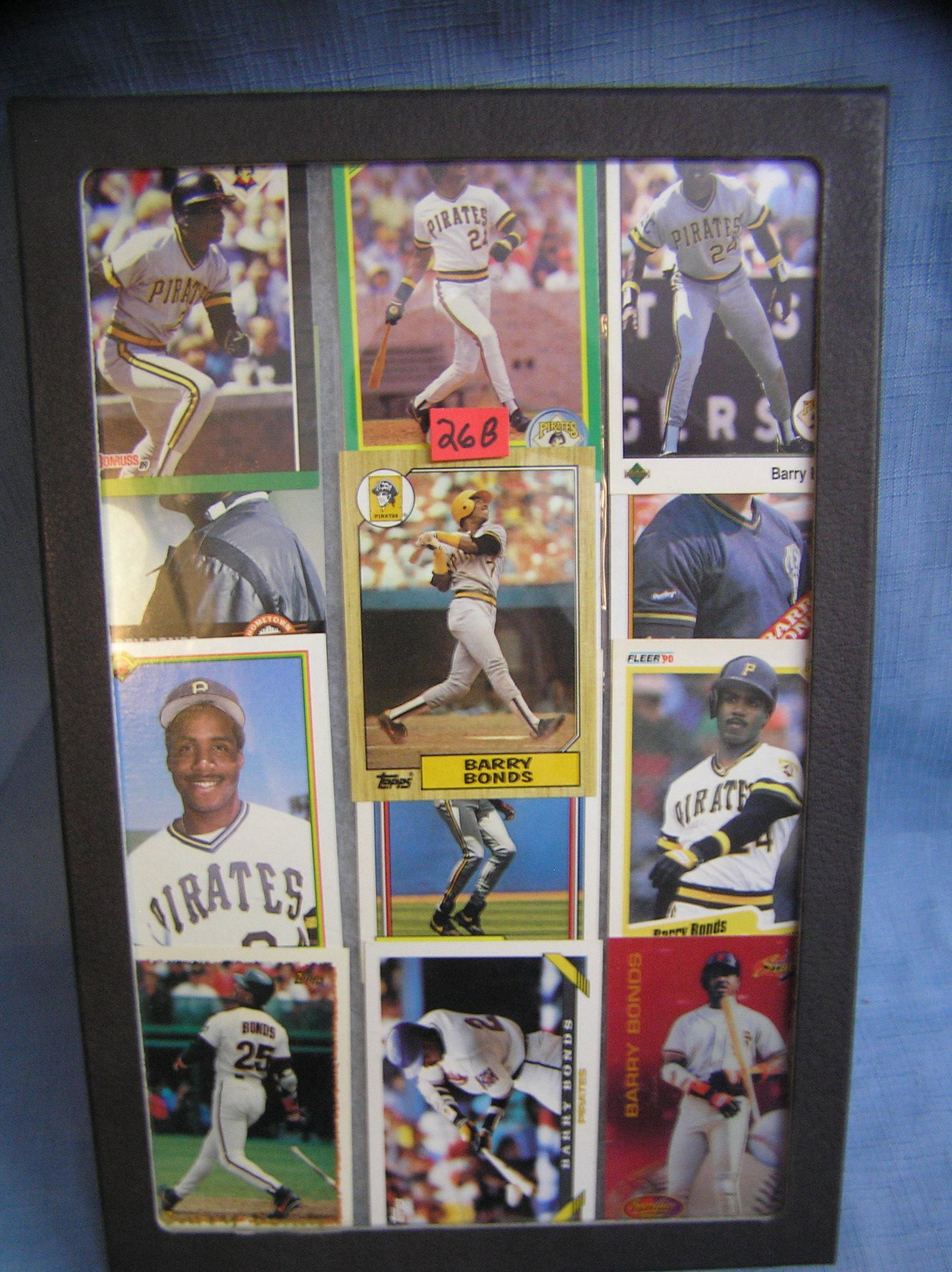 Collection of Barry Bonds all star baseball cards: Collection of vintage Barry Bonds all star baseball cards includes his rookie card est. value $40.00-$50.00