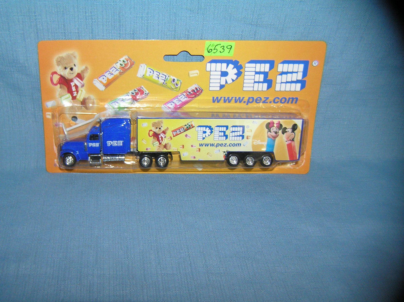 Vintage PEZ advertising delivery truck: Vintage PEZ advertising delivery truck - mint on card est. value $30.00-$35.00
